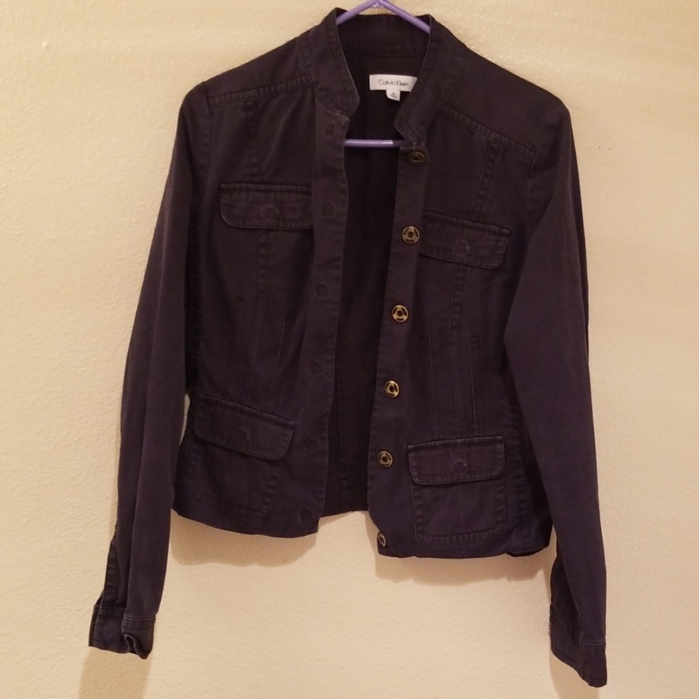 Black CK jacket